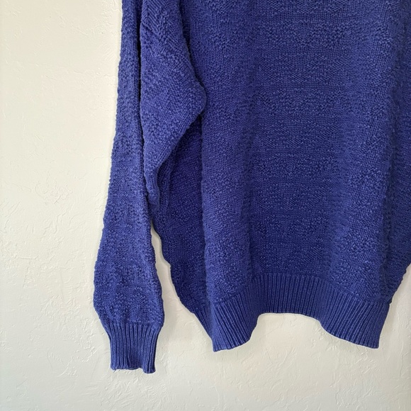 Vintage IZOD Textured Cotton Sweater Women’s XL (Made in USA) - Picture 9 of 13